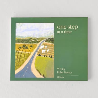 One Step at a Time Notepad