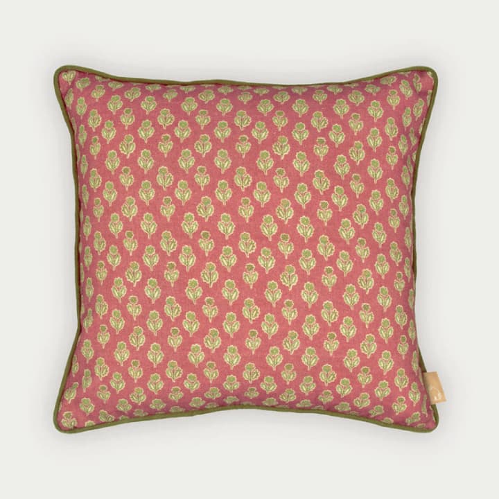 Viola Carmine Cushion Cover