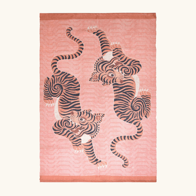 Tibetan Tiger Rug, 4'x5.7'
