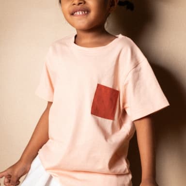 Rhubarb Girls Pocket Tee