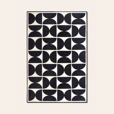 Boho Breach Black, 5'x8'