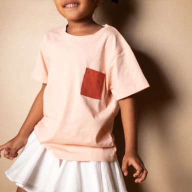 Rhubarb Girls Pocket Tee