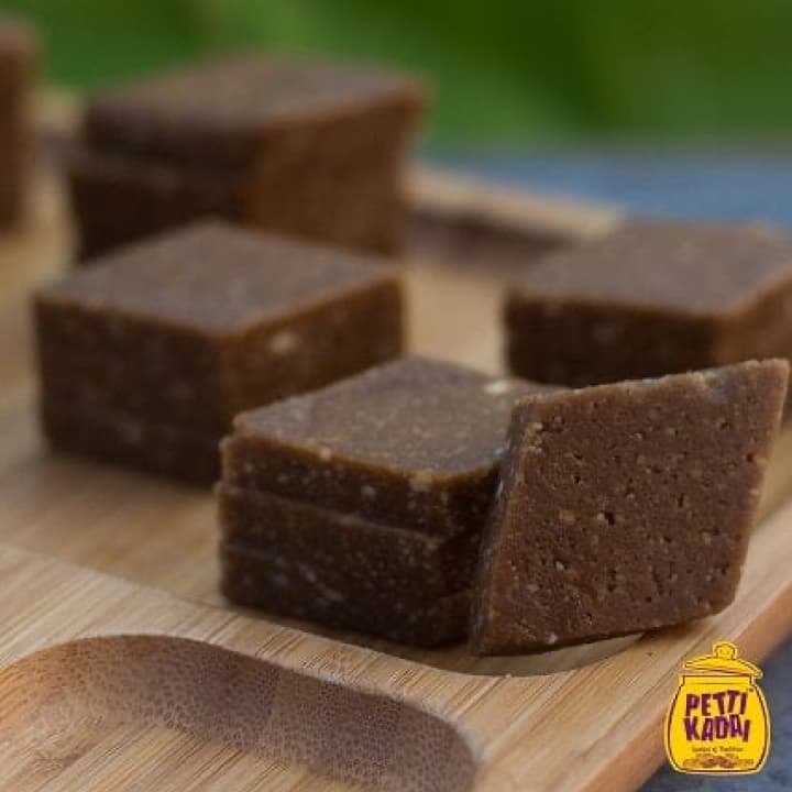 Palm Jaggery Kaju Katli