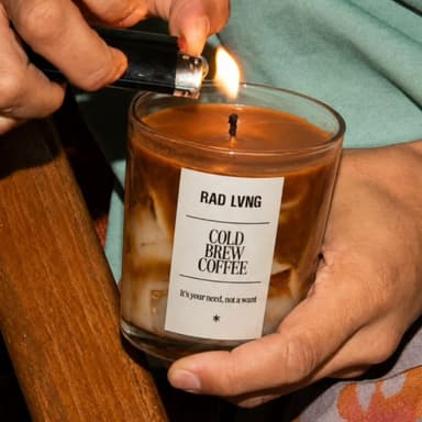 Cold Brew Coffee Scented Candle