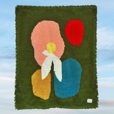 Verdant Bloom Throw