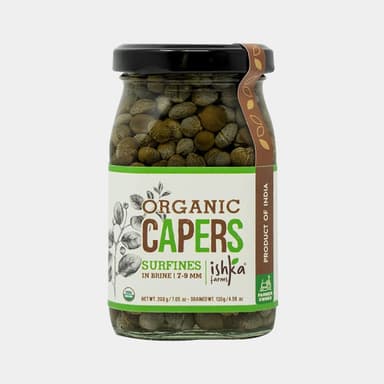 Organic Caper Surfines in Brine