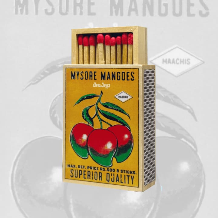 Mysore Mangoes Matchbox Collectible