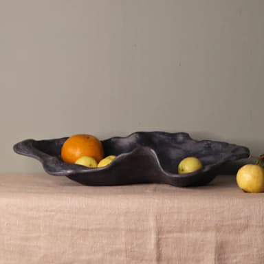 Large Charcoal Kai Organic Bowl