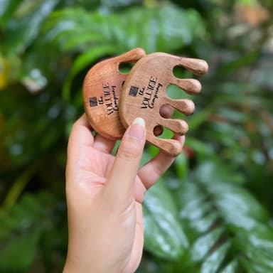 Wooden Scalp Massager