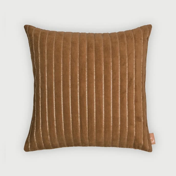 Eden Tan Brown Cushion Cover