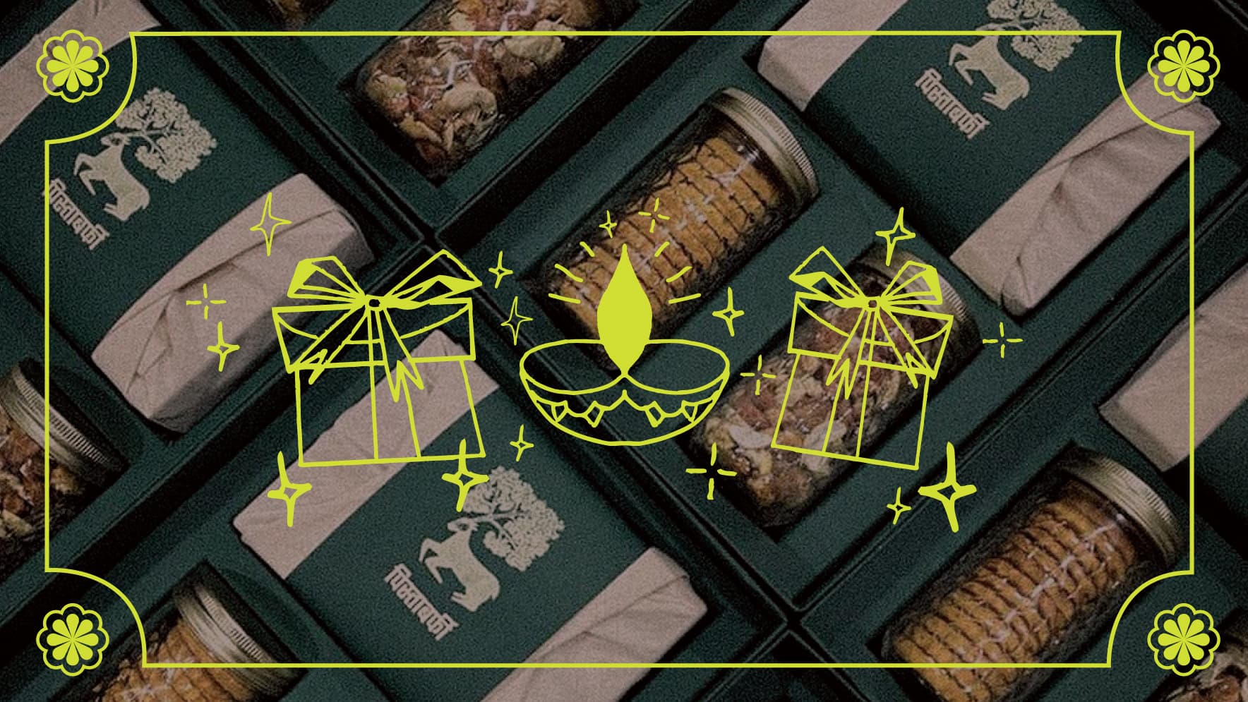 Five gift boxes with excellent packaging