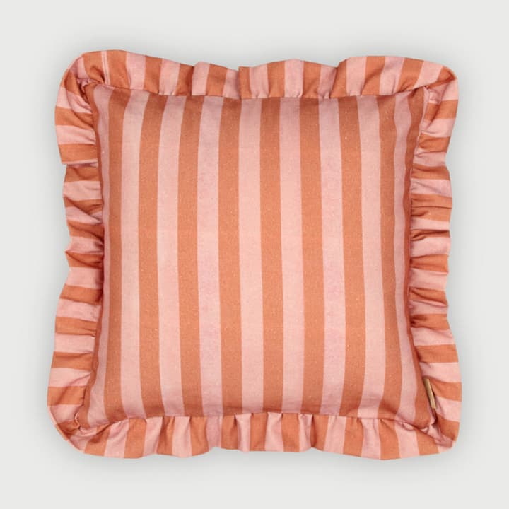 Linea Ruffle Rose Cushion Cover