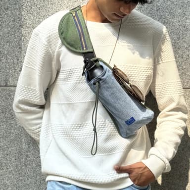 Cross Body Sling with Bottle Holder