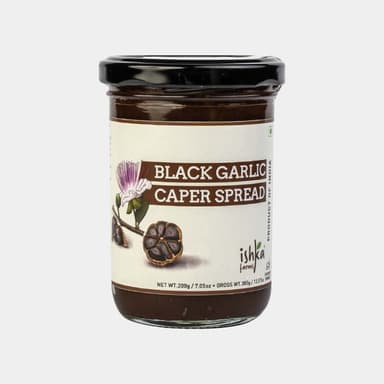 Organic Black Garlic Caper Spread