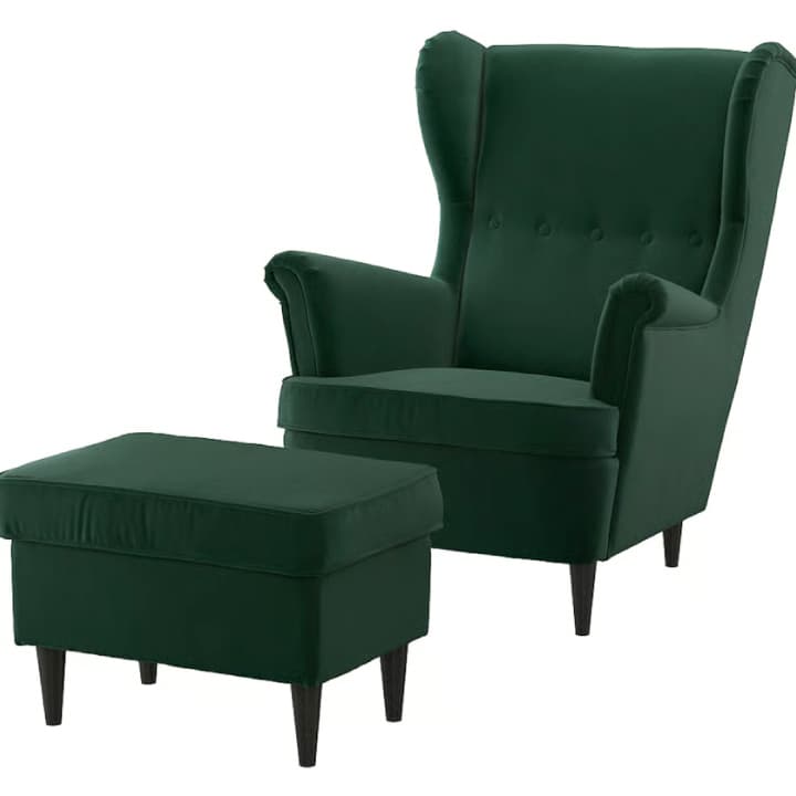 Strandmon Armchair & Footstool