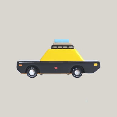 Bombay Taxi Toy Collectible