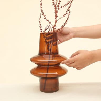 Ripple Glass Vase