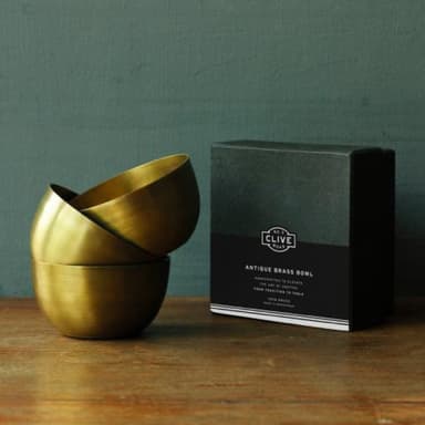 Antique Brass Bowl