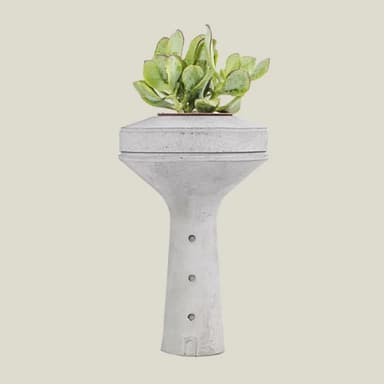 Water Tower 1 Concrete Planter