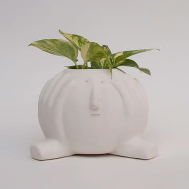 Mindset Stoneware Sculpture/Planter