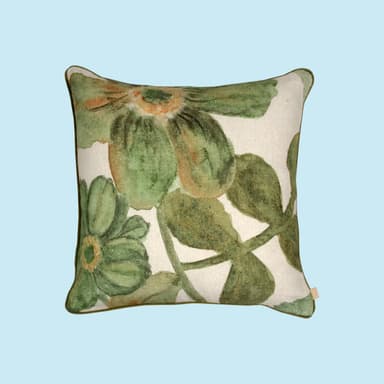Wildflower Olive Cushion Cover