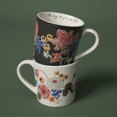 Botanical Mugs (Set of 2)