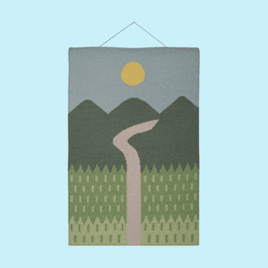 Fields Journey Woven Wall Hanging